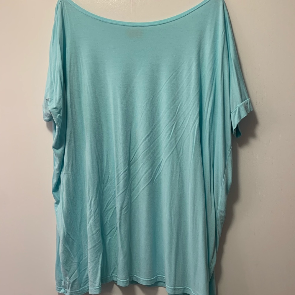 Piko Aqua/Turquoise Colored Top!